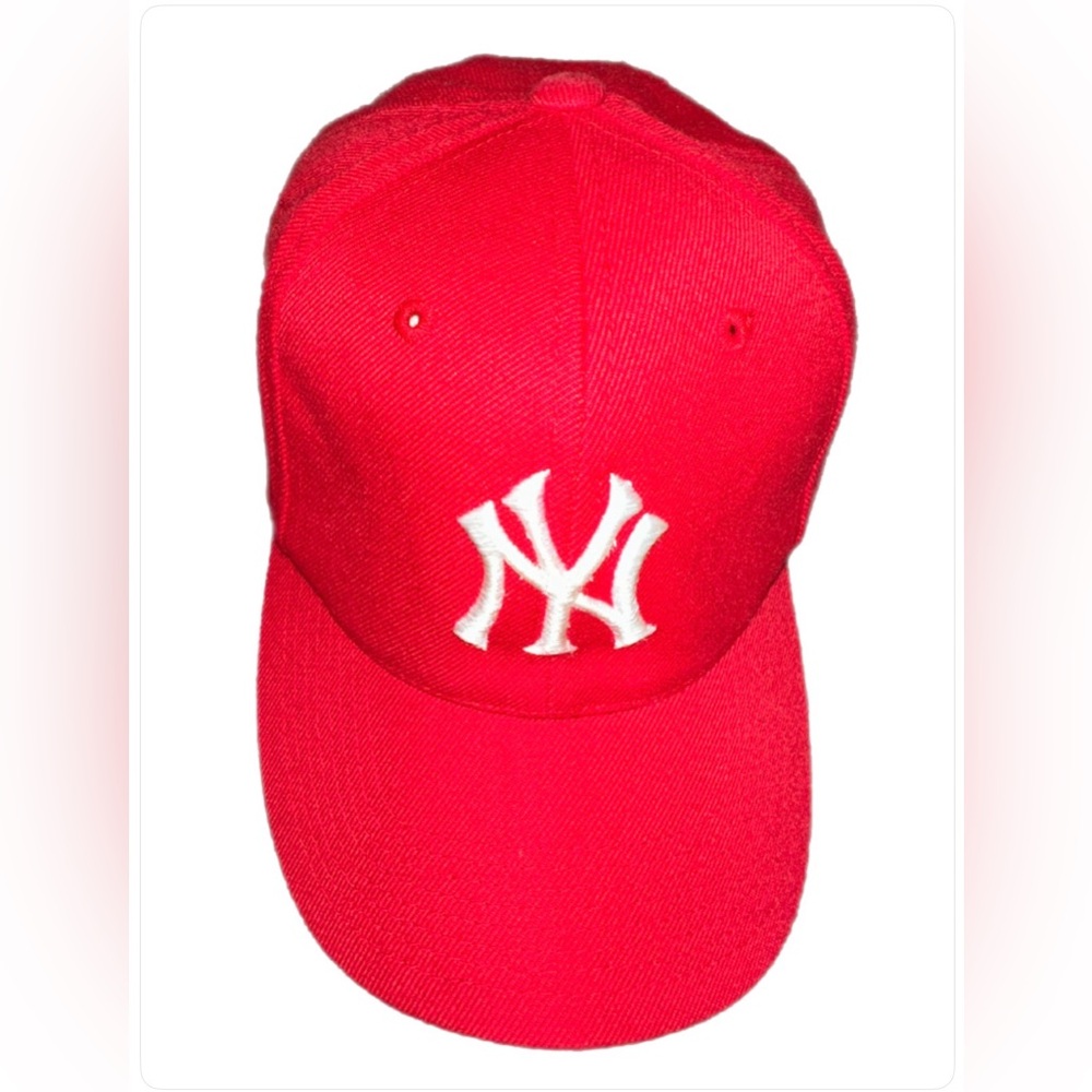 Red NY Logo Baseball Cap - Classic Team Style